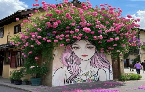 保康怎么设计网红打卡墙绘