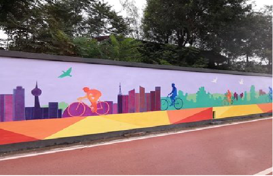 保康墙体彩绘-围墙