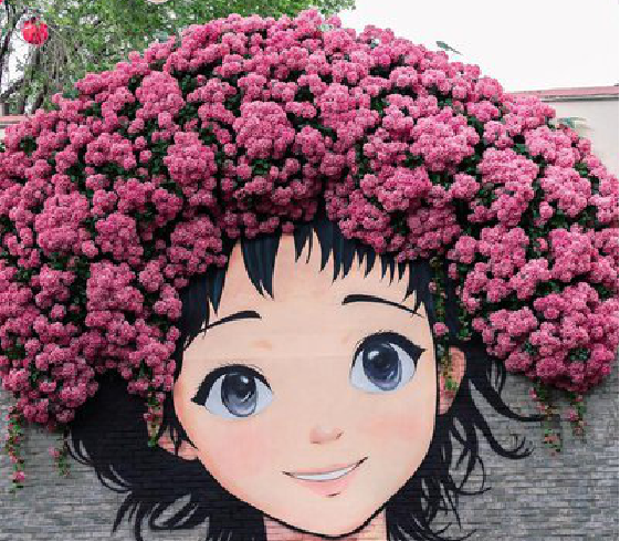 保康墙体彩绘-网红墙打卡