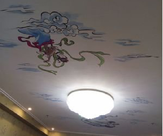 保康如何快速绘制天花板上的手绘墙？