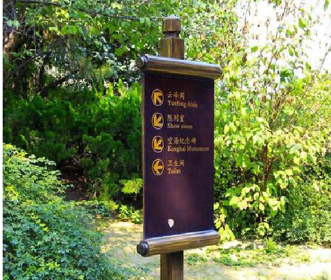 保康标识牌与环境之间有什么关系?