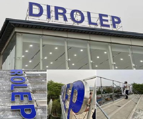 保康楼顶发光字安装的注意事项。